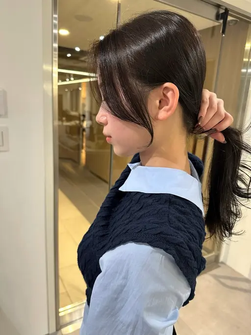 前髪カット + 顔周りカット