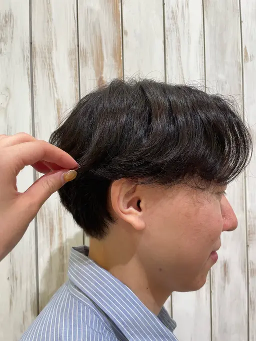 メンズカット＋毛流れパーマ🌀(スパイラル、複雑パーマは不可)