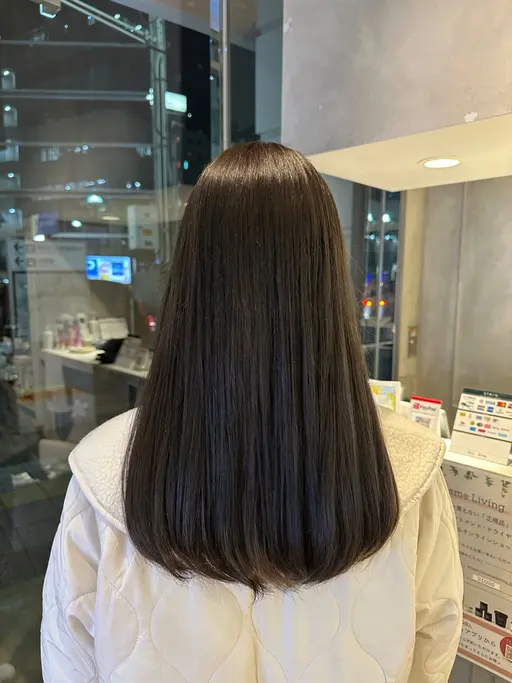 毛先カット、トリートメント✂️