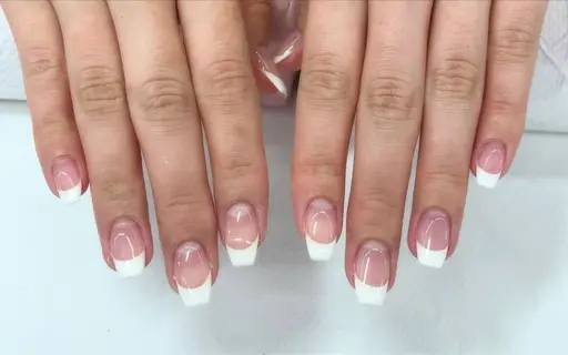 【クリアベース】白フレンチ（オフ有り）