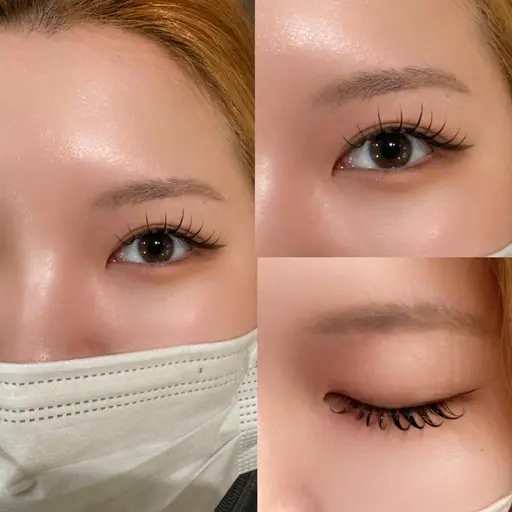 最軽量フラットラッシュ100本　美容液コーティング付　￥3300