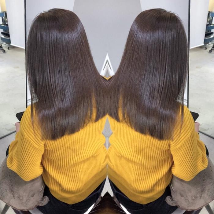 ヘアスタイル・髪型カタログ「髪質に最適な薬剤で癖とダメージのお悩み解決 癖の…」bylok[ロク] 高田馬場 - ミニモ