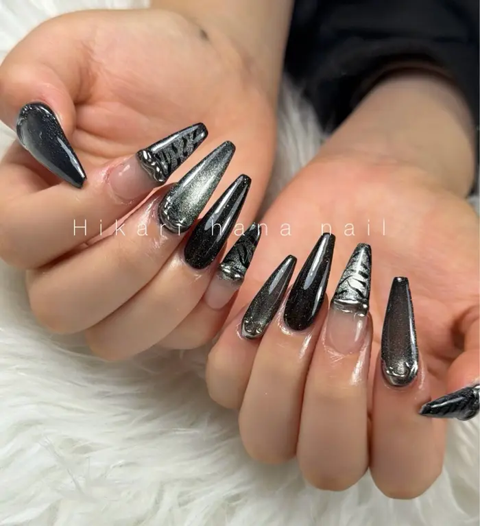 ネイルデザイン・アートカタログ「** *HIKARI HANA NAIL
