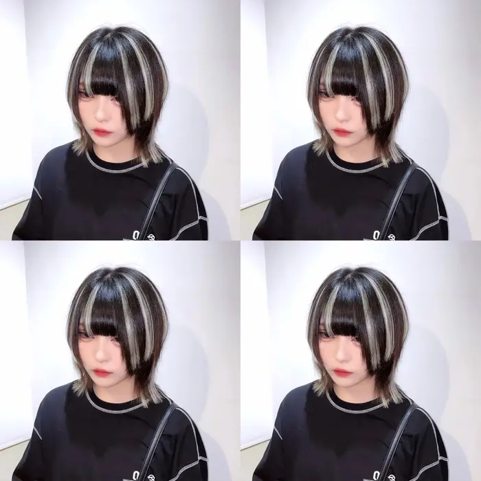ヘアスタイル・髪型カタログ「シールエクステ20枚メッシュ」byトップ