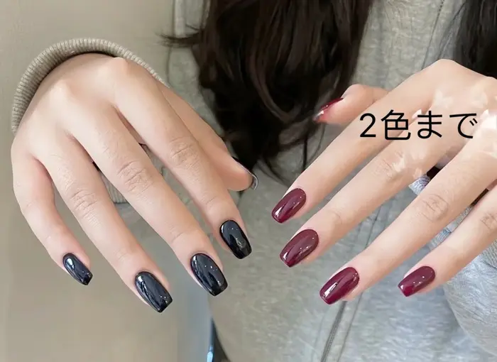 ネイルデザイン・アートカタログ「ワンカラー2色までOK」byBETTER ME