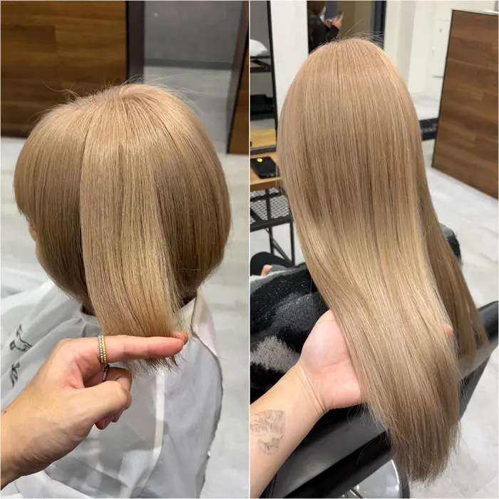 1番80枚とSA10枚　シールエクステ 当日発送 ヘアスタイル・髪型カタログ「シールエクステ80枚 ショートからロング
