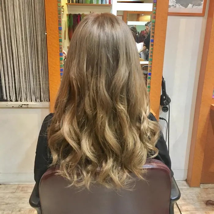 ヘアスタイル・髪型カタログ「ボブ​〜​ロング☆ 編み込みエクステ60本