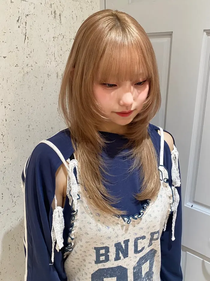 ヘアスタイル・髪型カタログ「xgのじゅりあ ちゃんと一緒」bymai