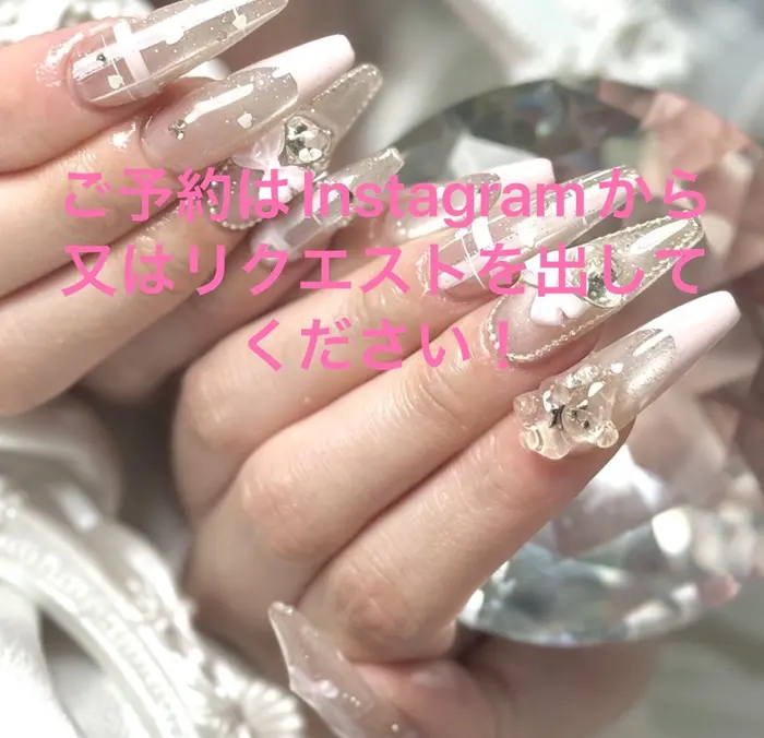 ルシイ新宿長さ 出しパーツ専門店のプロフィール・予約(NAILSALONMIMI