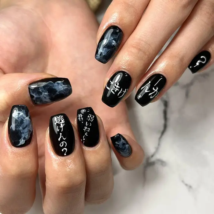 ネイルデザイン・アートカタログ「SUPER JUNIORネイル 𓊆order m