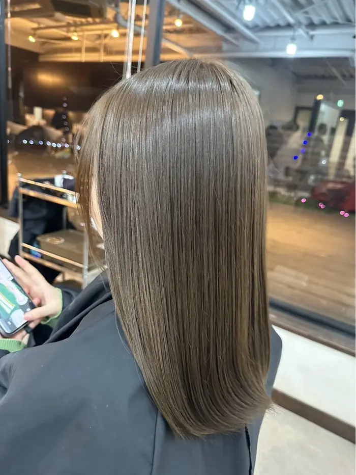 ヘアスタイル・髪型カタログ「トリートメント施術 サラサラになります」byTIDEHAIR kanta - ミニモ