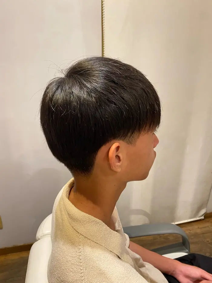 ヘアスタイル・髪型カタログ「ツーブロック4mm、刈り上げ4～9mmの