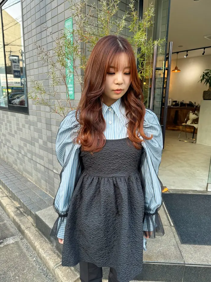 Orange Brown 暖色系のカラーは安定に人気 色持ちやツヤもしっかり出るのでオススメ|(h)wim ウィム((h)wim所属)の ...