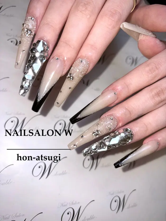 ネイルサロンダブル#ダブルネイル#本厚木#本厚#厚木ネイルサロン#町田