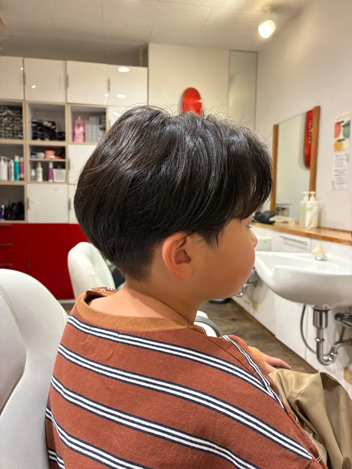 ツーブロック4mm、刈り上げ4～9mmのマッシュスタイル｜友永 風歌(ROSSO