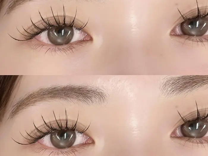 流行！フラットラッシュオーダー　マツエク風つけまつげ 流行！フラットラッシュオーダー マツエク風つけまつげ D/0.15 11-12