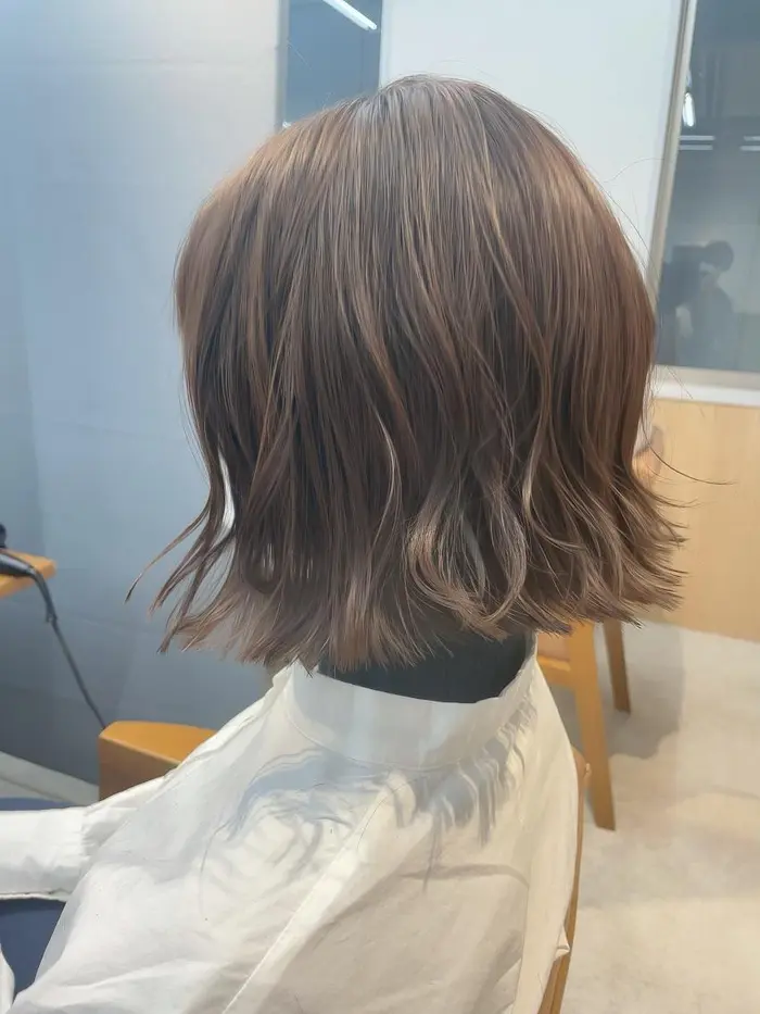 ボブ様　ご相談ページ 動画有り】新【ミニボブ】モーヴピンク【軽量ウィッグ