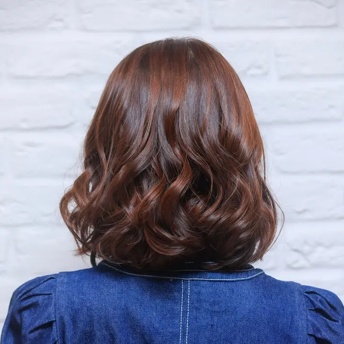 デジタルパーマ
Bacio w デジタルパーマで立体感のあるゆるふわパーマは素敵です。カラーで艶も