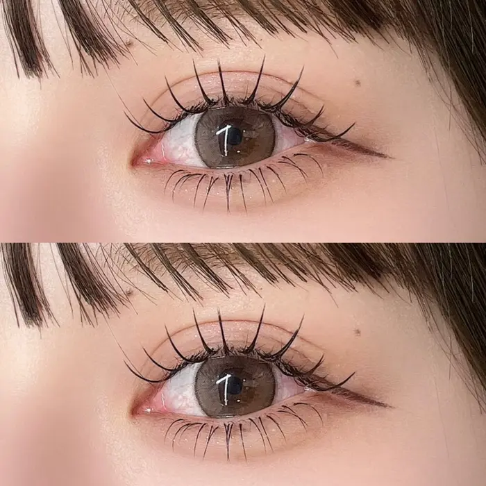 下まつげ30本 Cカール 7mm/8mm/7mm｜LILY 猪瀬 ෆ‪ エクステ/パリ/束感‬