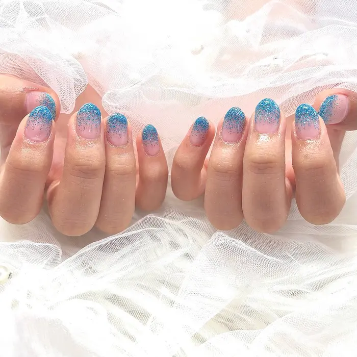 ‪ꫛꫀꪝ【No.262】キラッキラシリーズ ジンベイザメ ブルー グラデーション ꫛꫀꪝ【No.262】キラッキラシリーズ ジンベイザメ ブルー