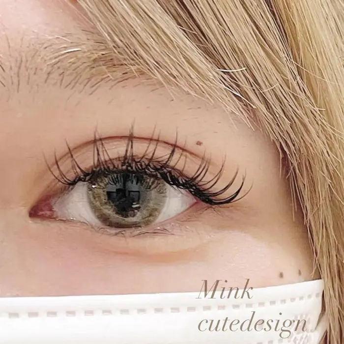 ️ミンク140本️ Dカール 12mm/13mm つけまつげのような毛質が