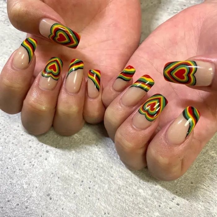 reggae｜今福鶴見ネイル 8(ｴｲﾄ)のネイルデザイン・アート