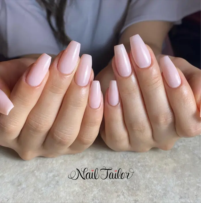 お客様完成品♡ バレリーナネイル ピンクネイル オーダーネイル 8f4811ff363e8bff75ad254ba88f1d