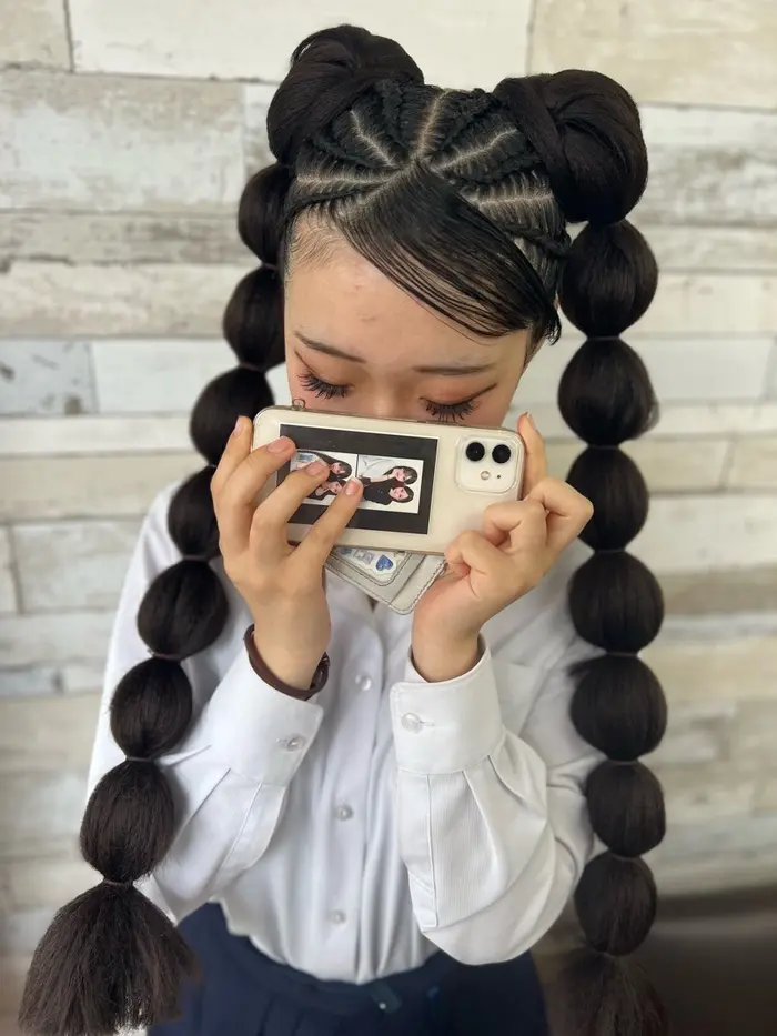キモノサロンヘアウィッグセット 受付終了しました】きものSalonオリジナルウィッグ ヘアアレンジ