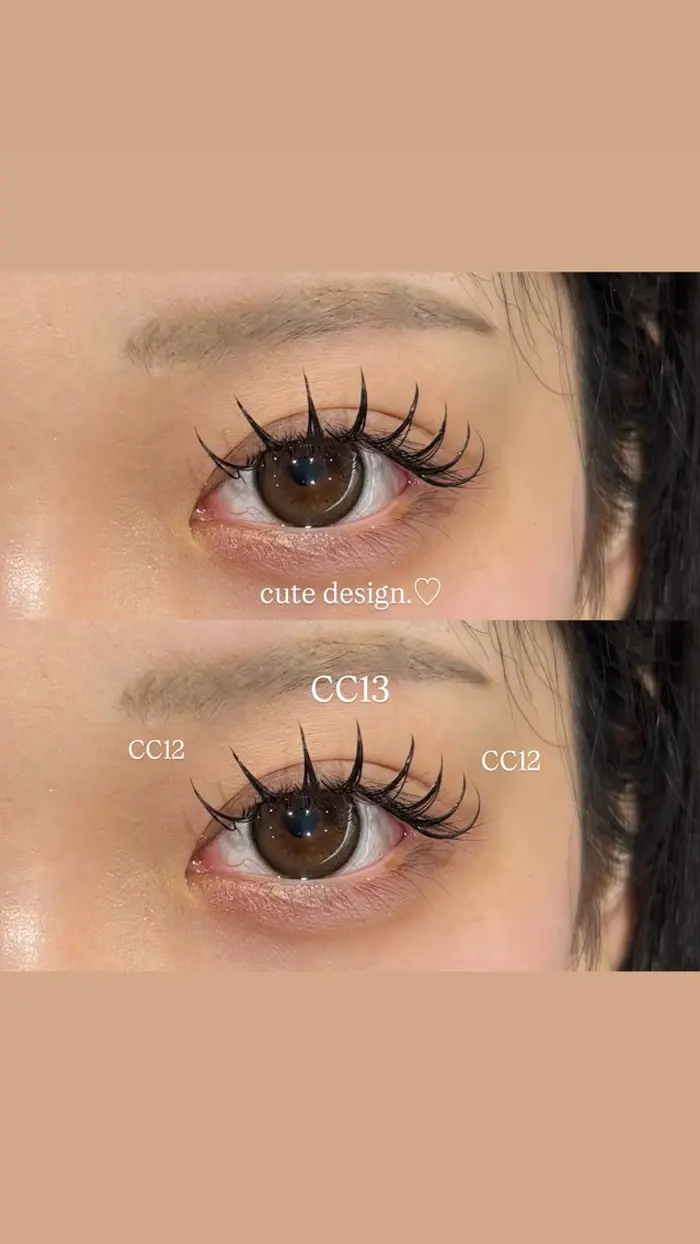 バインドロック80束 まつ毛がしっかり上がってるので目力アップ