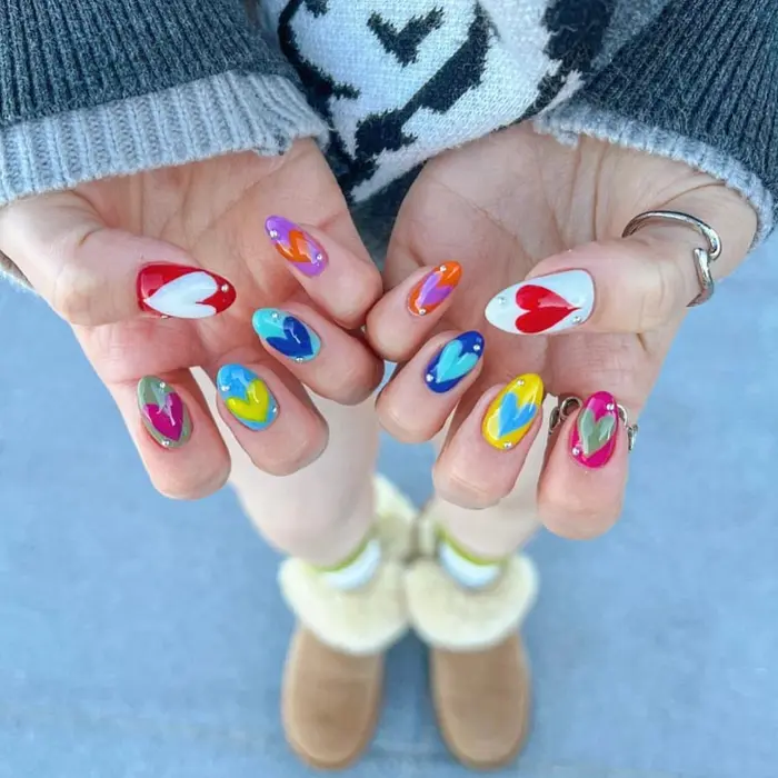 カラフルネイル カラフルネイル♪ | ブログ | 武蔵小杉のネイルサロンならLUANA