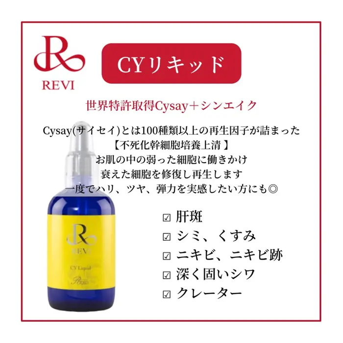 REVI陶肌トリートメント / オプションのご紹介 陶肌