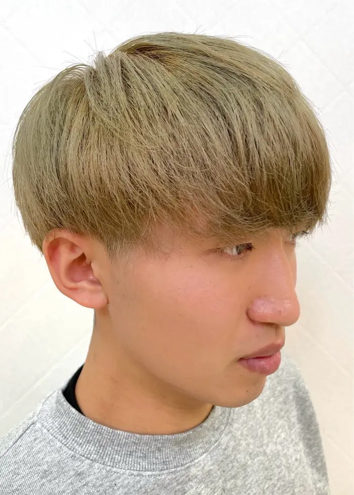 マッシュスタイル／ツーブロック／刈り上げ／サラサラマッシュ／ノー