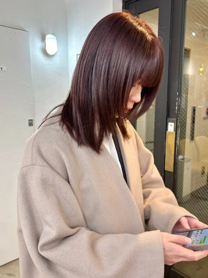 暖色カラー/天神/ ヘイマサクラ(ease et motion所属)の美容院