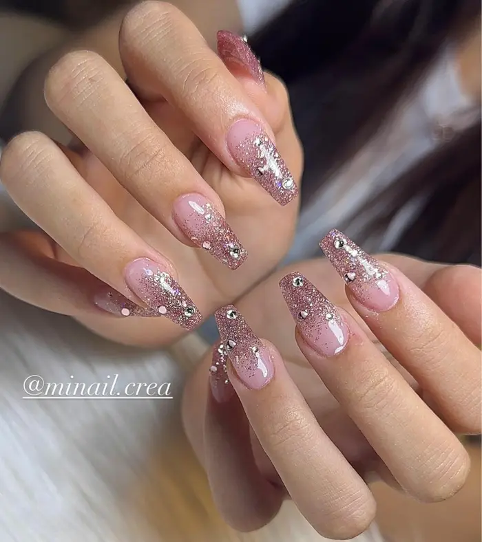 レア！コリンスキー　Impact M-STYLE ネイルデダンス　flat 5本 スカルプ（L） @nicely_acrylic_powder さんM1 #アクリル