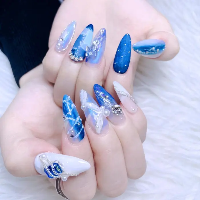 ネイリスト募集#ネイリスト求人#クロス#量産型ネイル#韓国ネイル#天使