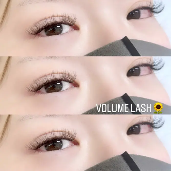 ボリュームラッシュ300本｜Luna所属・YUKA 大阪福島のマツエク