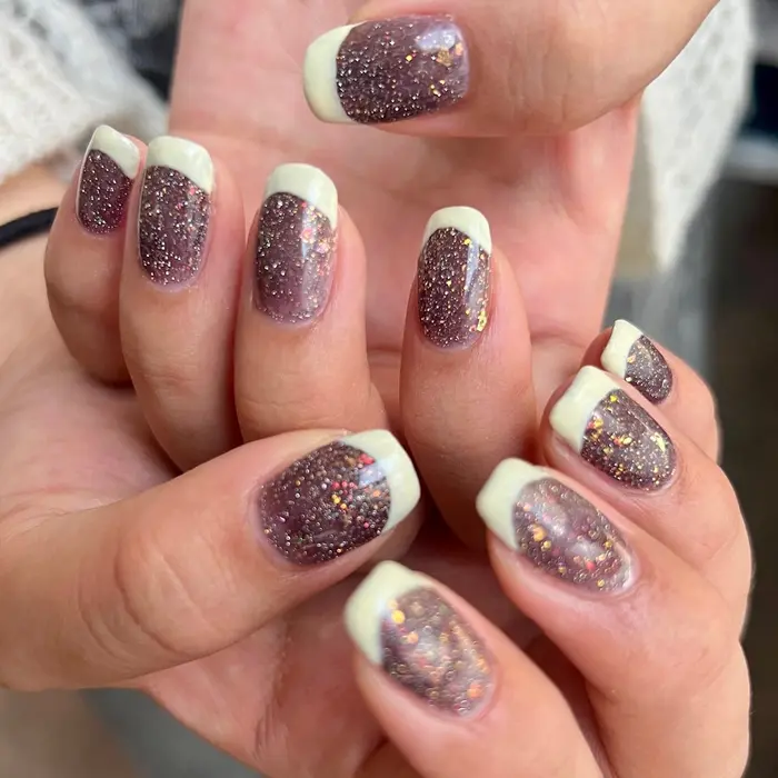 フレンチネイル #派手 #個性派ニュアンス #個性派 #ニュアンスネイル