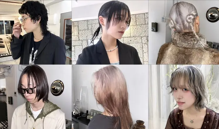 hair salon 丹tan所属・Rena︎トレンド ×スタンダードMIXのメニュー｜ミニモ