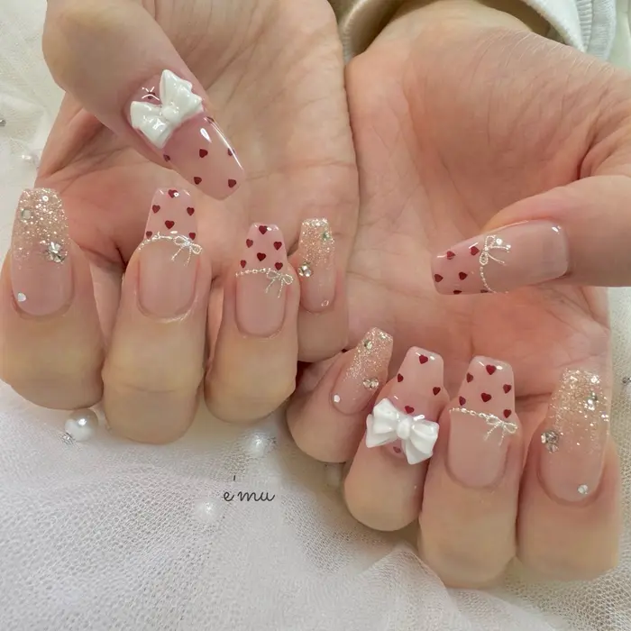 ウィッシュコアネイル・*·̩͙꒰ঌ｜nail salon e'muのネイル