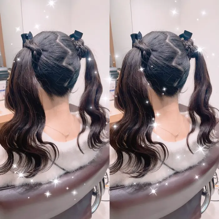 ナチュラルな巻きポニーテール ｜GO TODAYヘアサロン新宿店所属