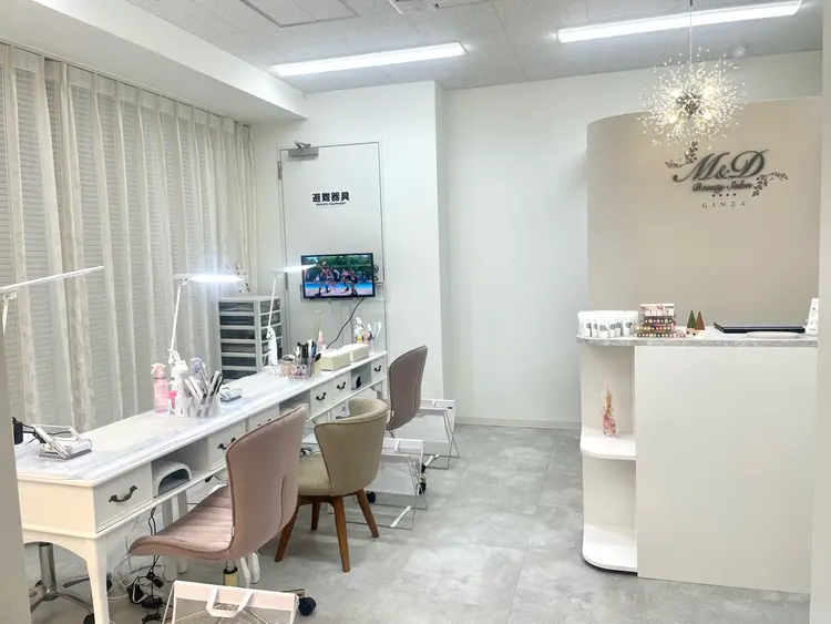 M&D BeautySalon銀座店の内観・外観1