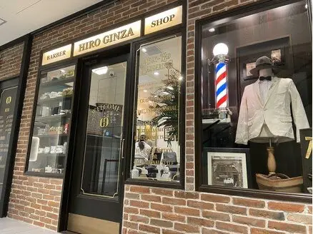 ヒロ銀座   バーバーショップ  大阪難波店の内観・外観1