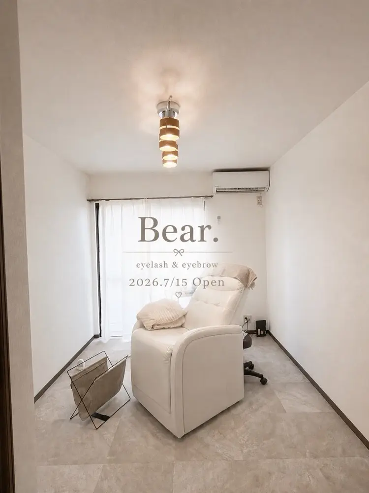 Bear.eyelash ＆eyebrow｜三国ヶ丘まつげ・眉毛サロン【完全個室】の内観・外観1