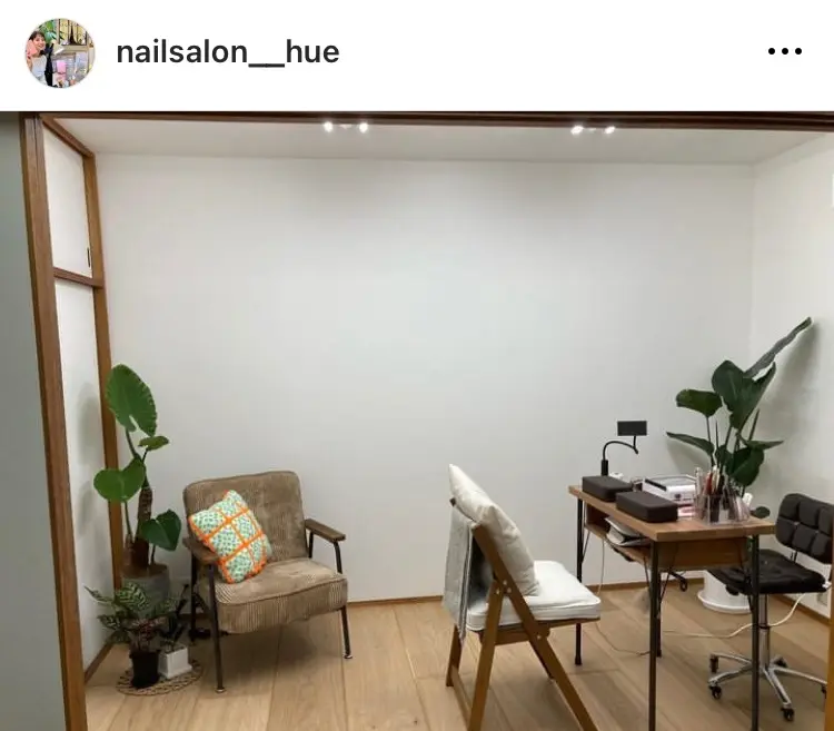 nailsalon　hueの内観・外観2