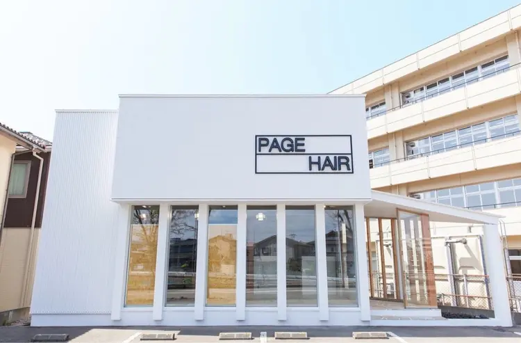 PAGE HAIRの内観・外観1