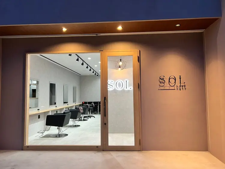 SOL hairの内観・外観2