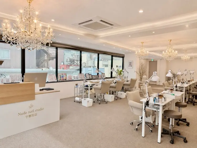 Nude Nailstudio宇都宮店の内観・外観1