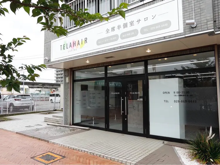 TELA HAIR 牛久店【テーラヘアー】の内観・外観1