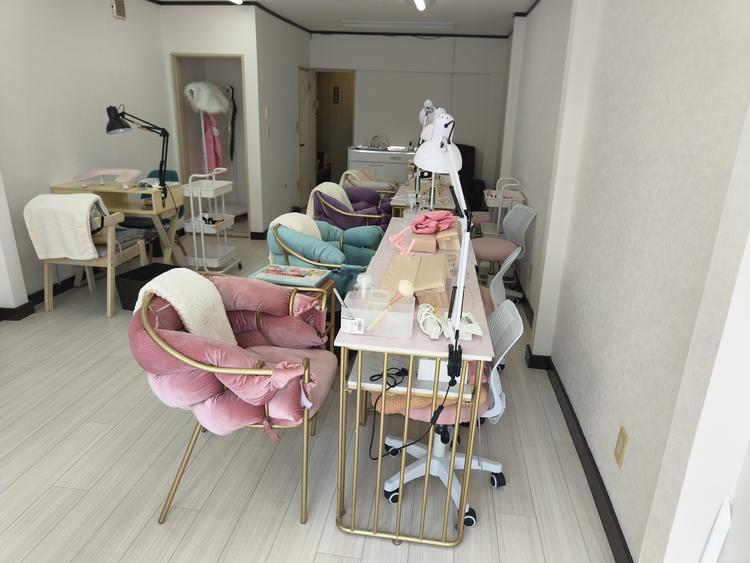 Monica nail salon 松戸店 【長さだし専門店】の内観・外観1