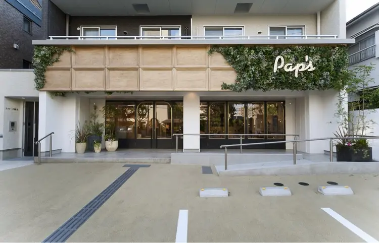 Pap's de coiffeur甲南山手店の内観・外観1